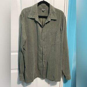 CROFT & BARROW MEN'S SIZE XLT GREEN SHIRT